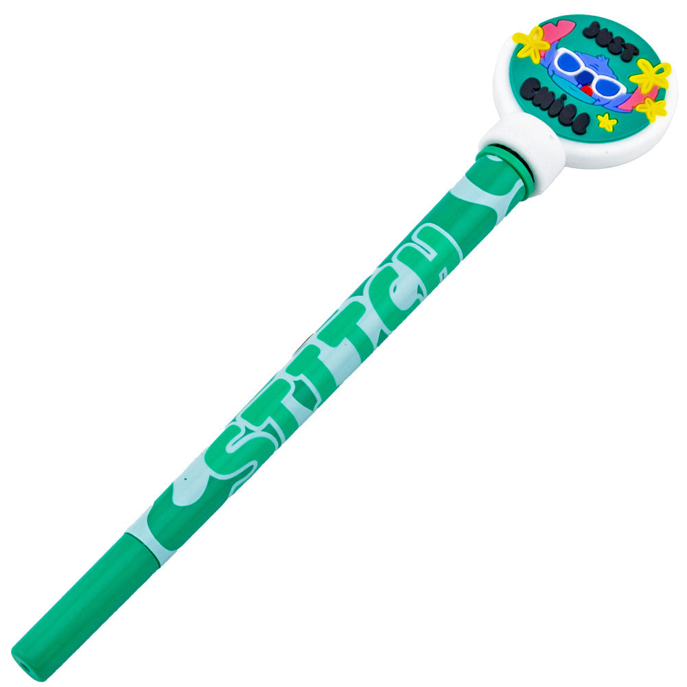 Lilo & Stitch Pen & Spinning Stitch Topper - Buy Pens & Pencils at GiftMasters.co.uk