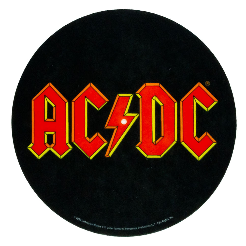 AC/DC Record Slipmat - Buy Audio at GiftMasters.co.uk