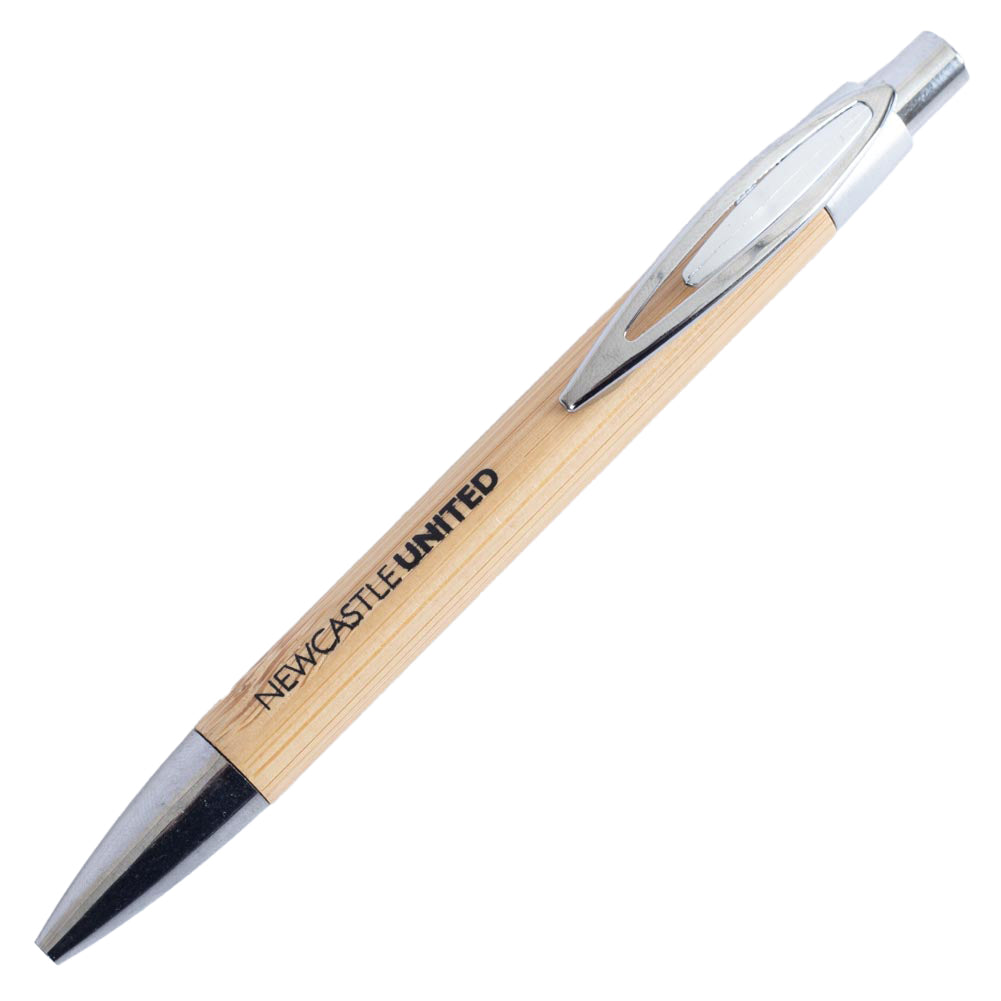Newcastle United FC Bamboo Pen - Buy Pens & Pencils at GiftMasters.co.uk