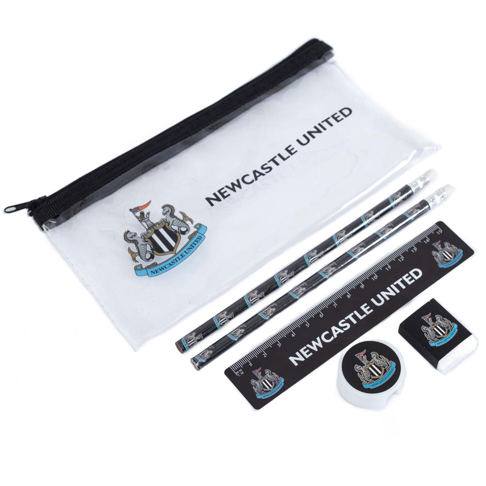 Newcastle United FC 6pc Stationery Set - Buy Stationery Sets at GiftMasters.co.uk