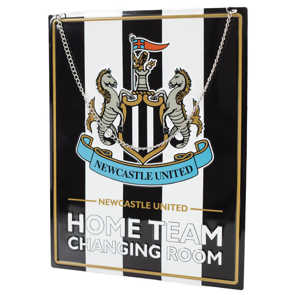 Newcastle United FC Home Team Garden Sign - Buy Metal Signs at GiftMasters.co.uk