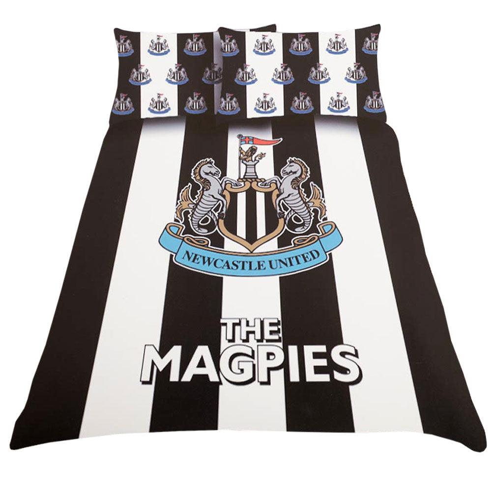 Newcastle United FC Double Duvet Set - Buy Bed Linen at GiftMasters.co.uk