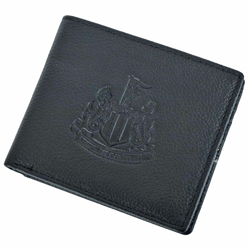 Newcastle United FC Premium Leather Wallet - Buy Wallets & Purses at GiftMasters.co.uk