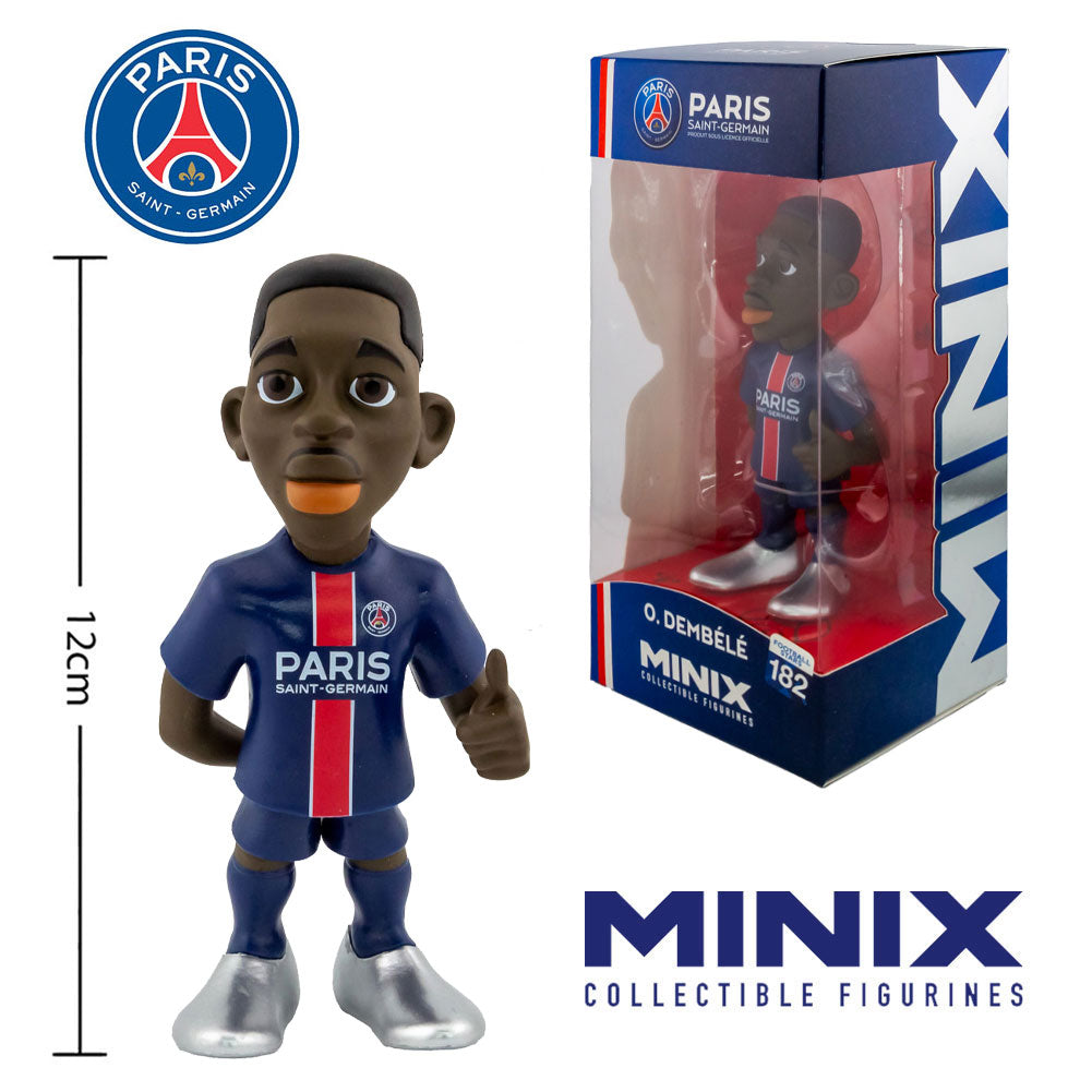 Paris Saint Germain FC MINIX Figure 12cm Dembele - GiftMasters.co.uk