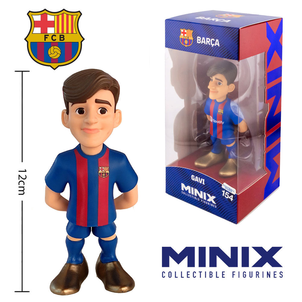 FC Barcelona MINIX Figure 12cm Gavi - GiftMasters.co.uk