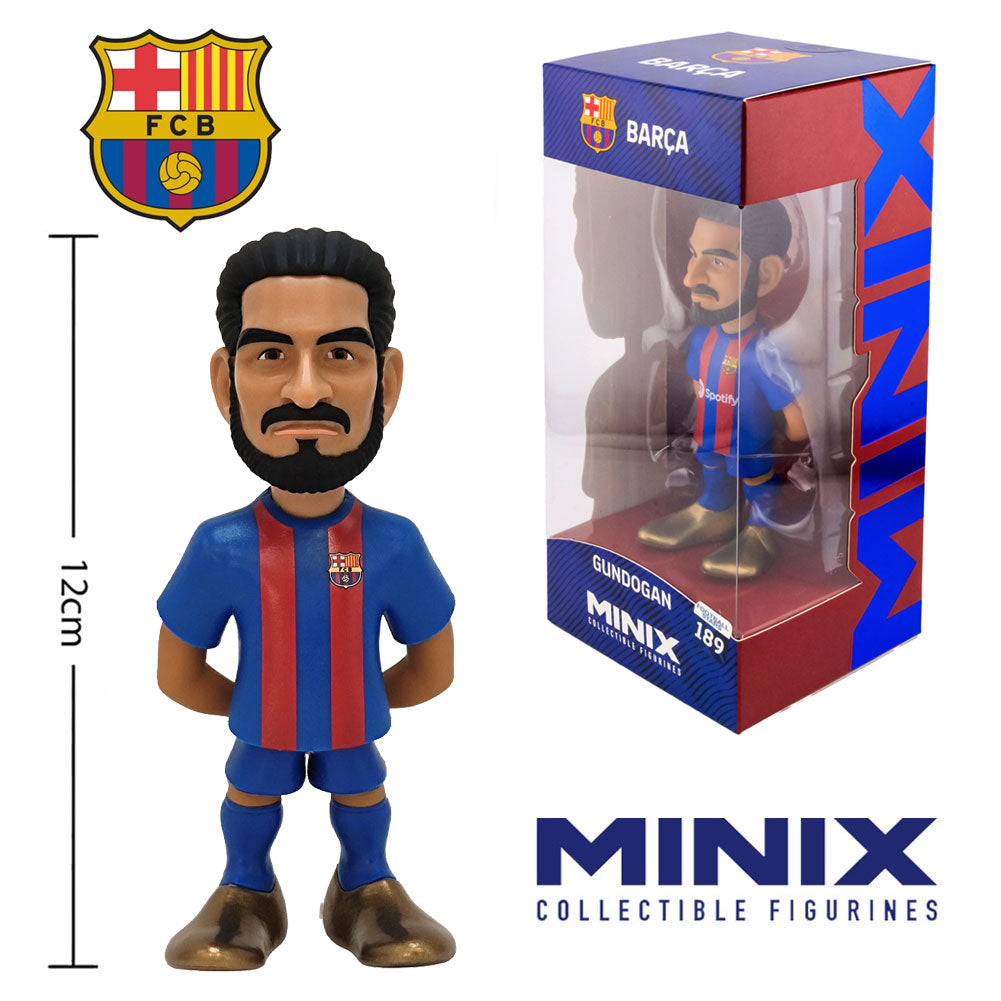 FC Barcelona MINIX Figure 12cm Gundogan - Buy MINIX Figures at GiftMasters.co.uk