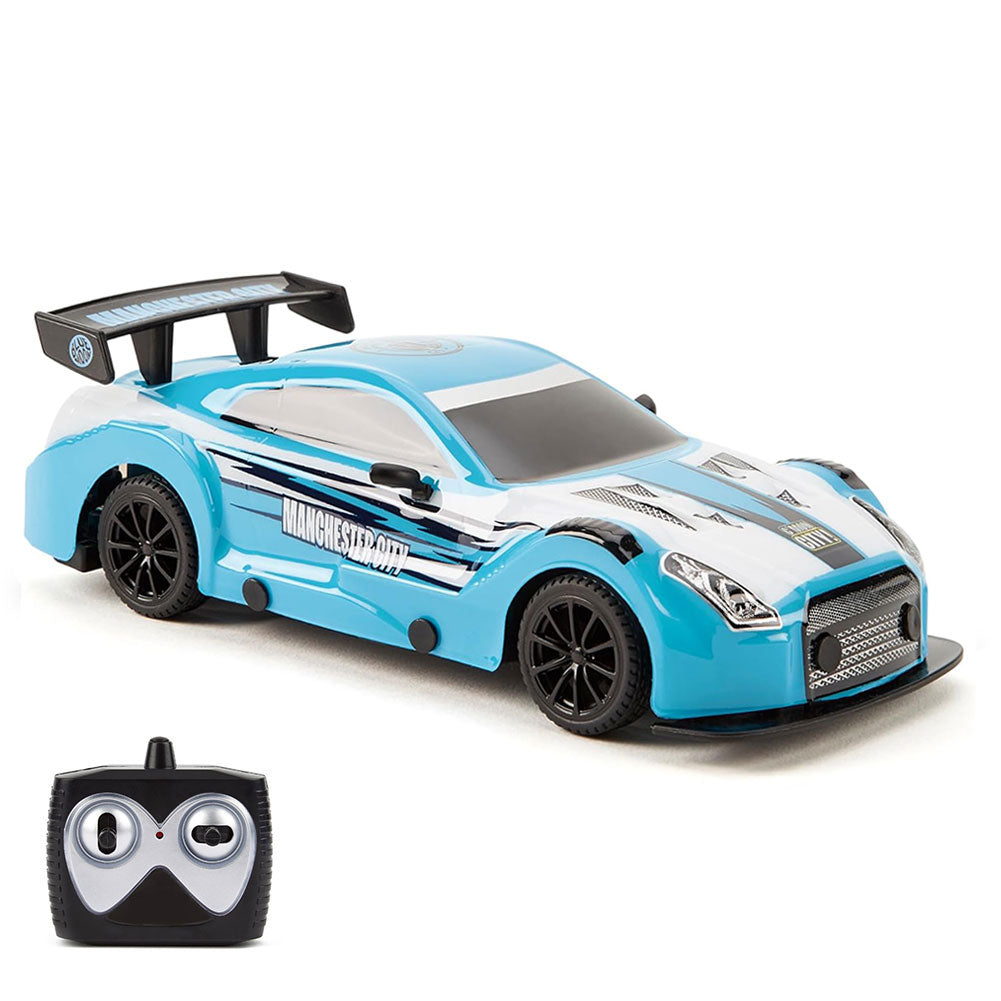 Manchester City FC Radio Control Sportscar 1:24 Scale - Buy Radio Control at GiftMasters.co.uk