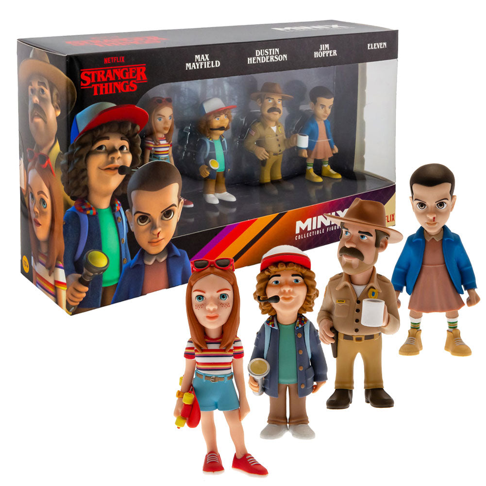 Stranger Things MINIX Figures 7cm 4pk