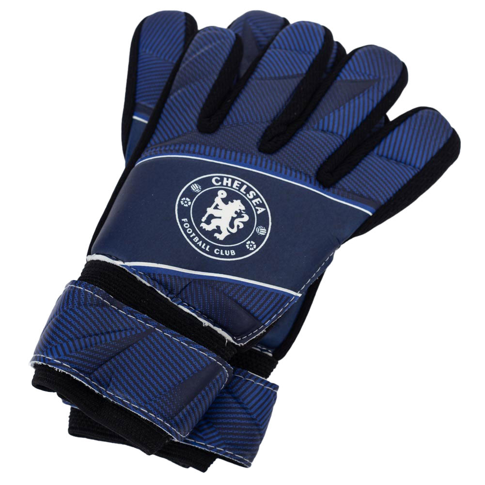 Chelsea FC Fuse Goalkeeper Gloves Yths - Buy Gloves & Shin Pads at GiftMasters.co.uk