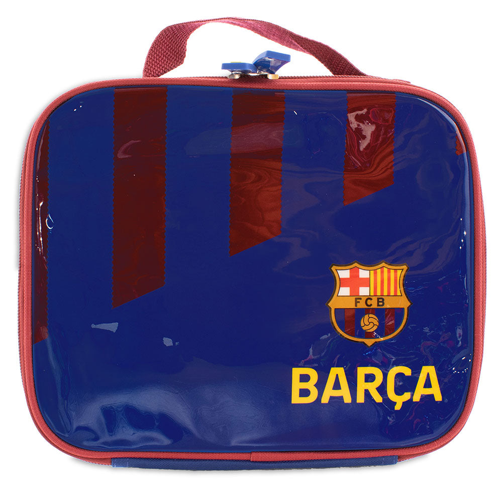FC Barcelona Stripe Lunch Bag - Buy Lunch Bags at GiftMasters.co.uk