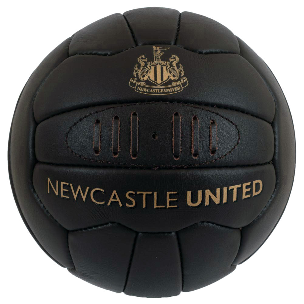 Newcastle United FC Retro Heritage Football - Buy Footballs Size 5 at GiftMasters.co.uk