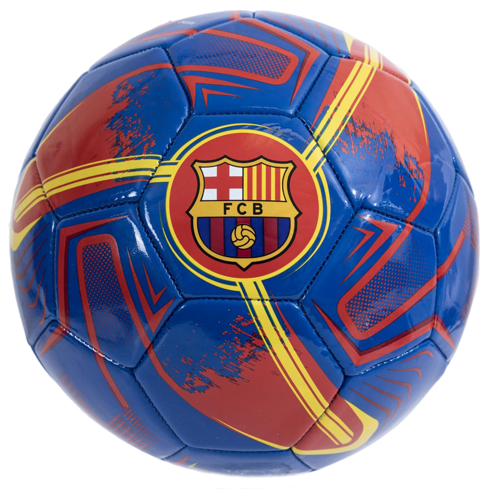 FC Barcelona Turbine Football - Buy Footballs Size 5 at GiftMasters.co.uk