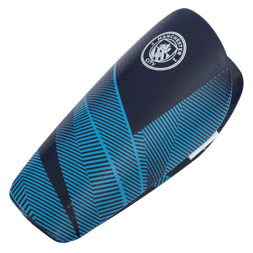 Manchester City FC Fuse Shin Pads - Buy Gloves & Shin Pads at GiftMasters.co.uk