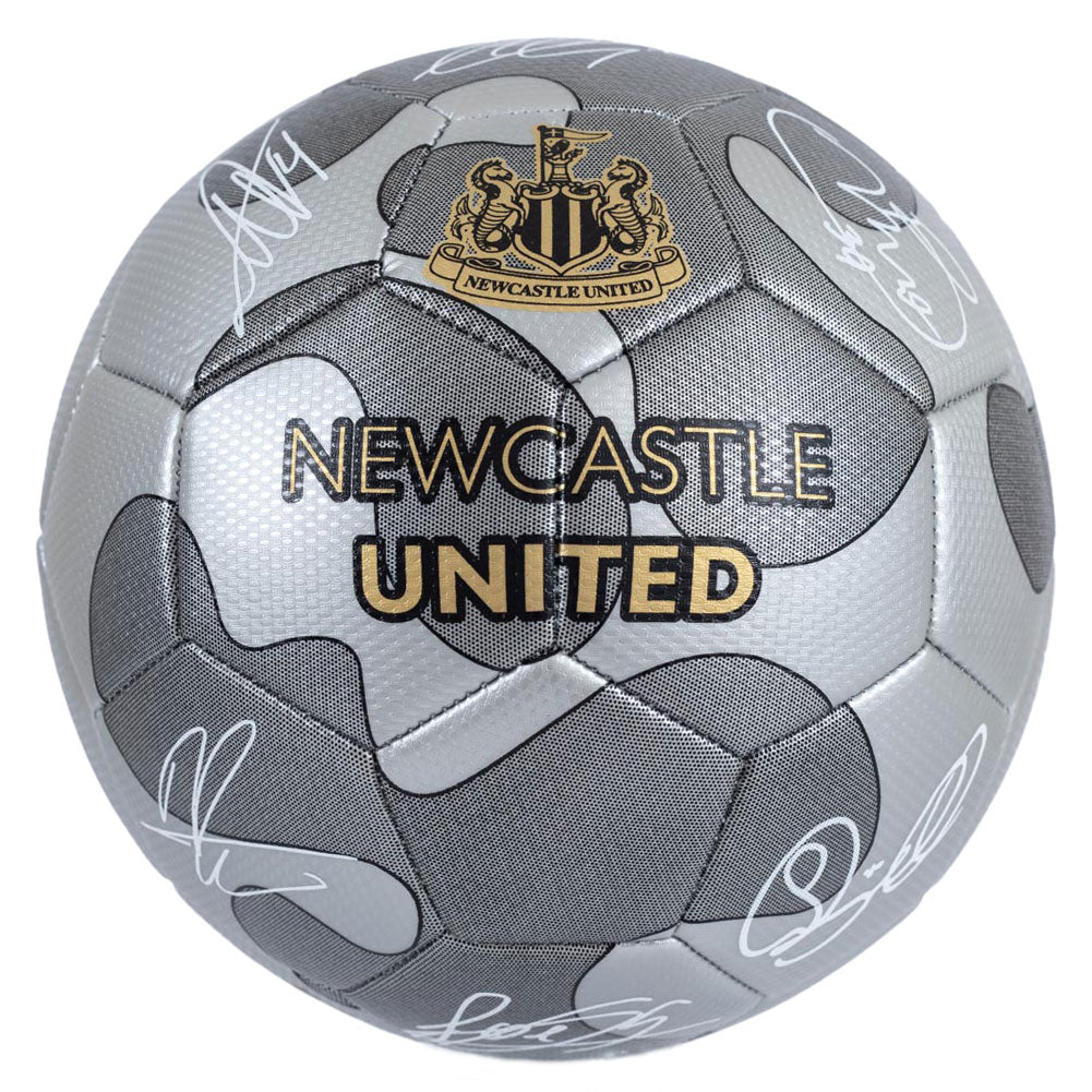 Newcastle United FC Camo Sig Football - Buy Footballs Size 5 at GiftMasters.co.uk