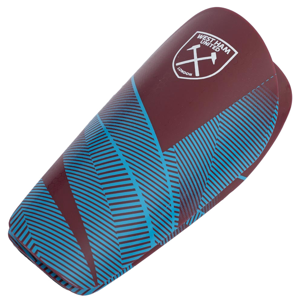 West Ham United FC Fuse Shin Pads Youths - Buy Gloves & Shin Pads at GiftMasters.co.uk