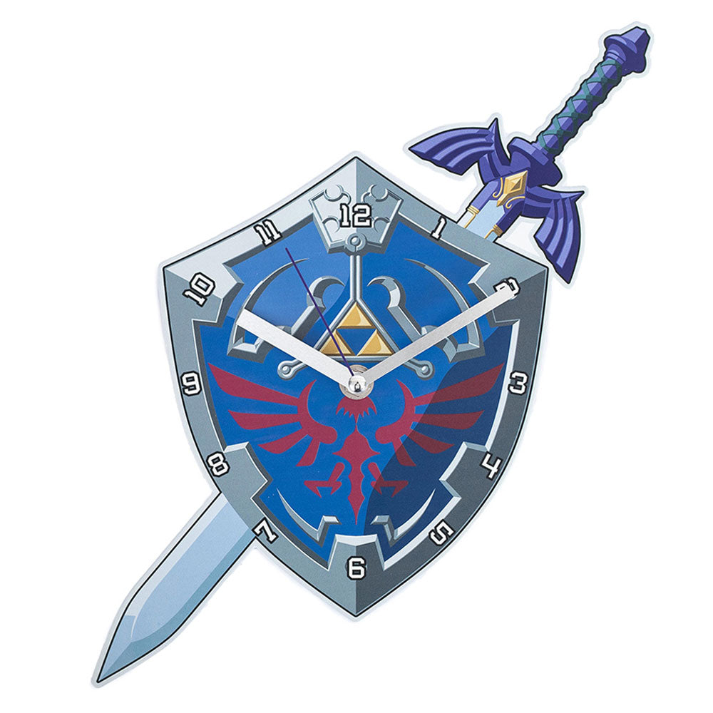The Legend Of Zelda Metal Wall Clock - Buy Clocks at GiftMasters.co.uk