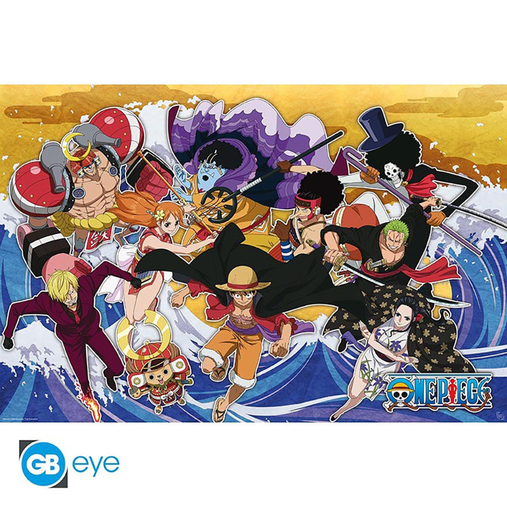 One Piece Poster Wano Country 114 - Buy Posters at GiftMasters.co.uk