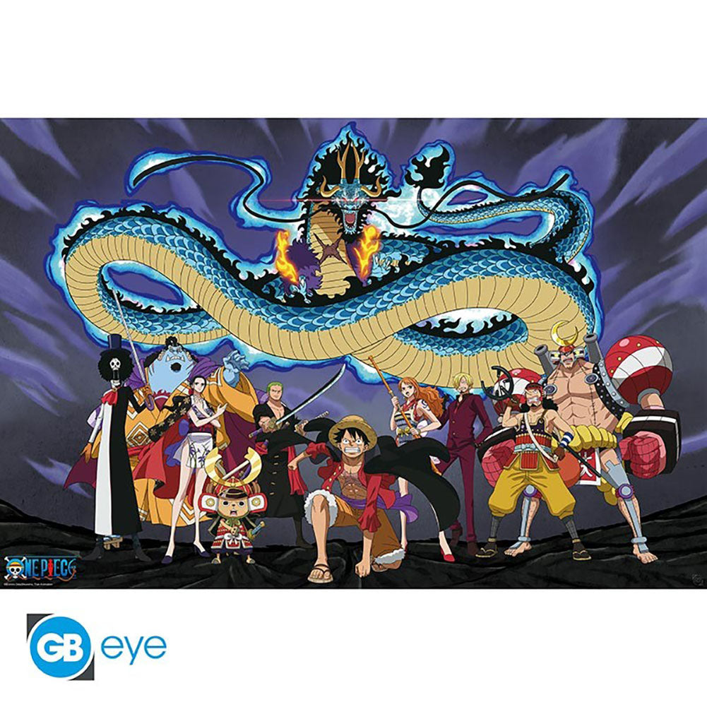 One Piece Poster Crew Versus Kaido 158 - Buy Posters at GiftMasters.co.uk