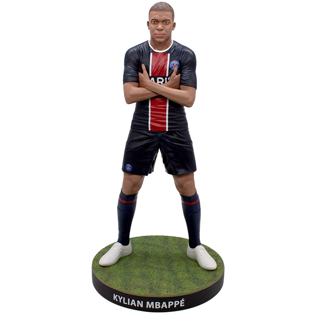 Paris Saint Germain FC Football' Finest Kylian Mbappe Premium Statue - Buy Memorabilia at GiftMasters.co.uk