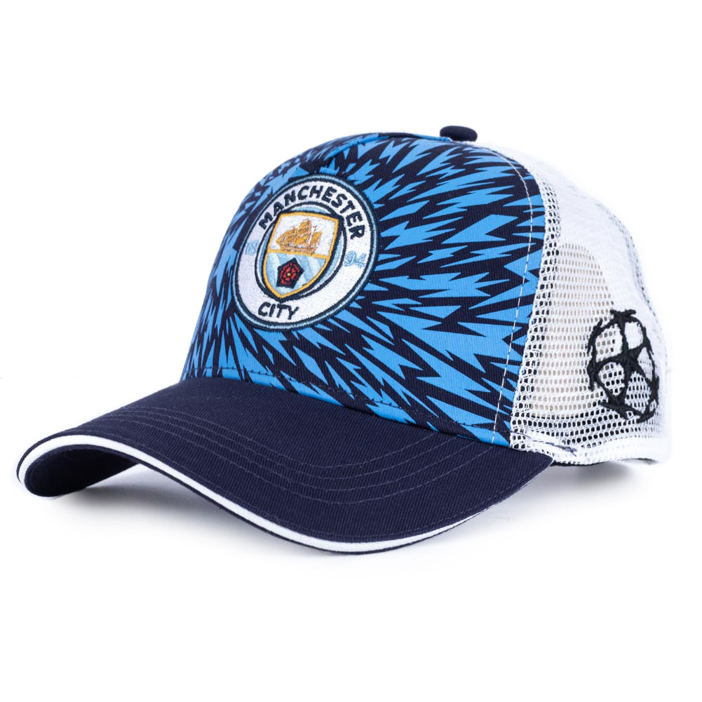 Manchester City FC UCL Trucker Cap - Buy Caps at GiftMasters.co.uk