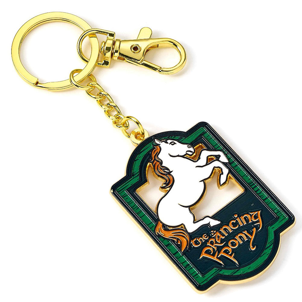 The Lord Of The Rings Charm Keyring Prancing Pony - Buy Keyrings at GiftMasters.co.uk