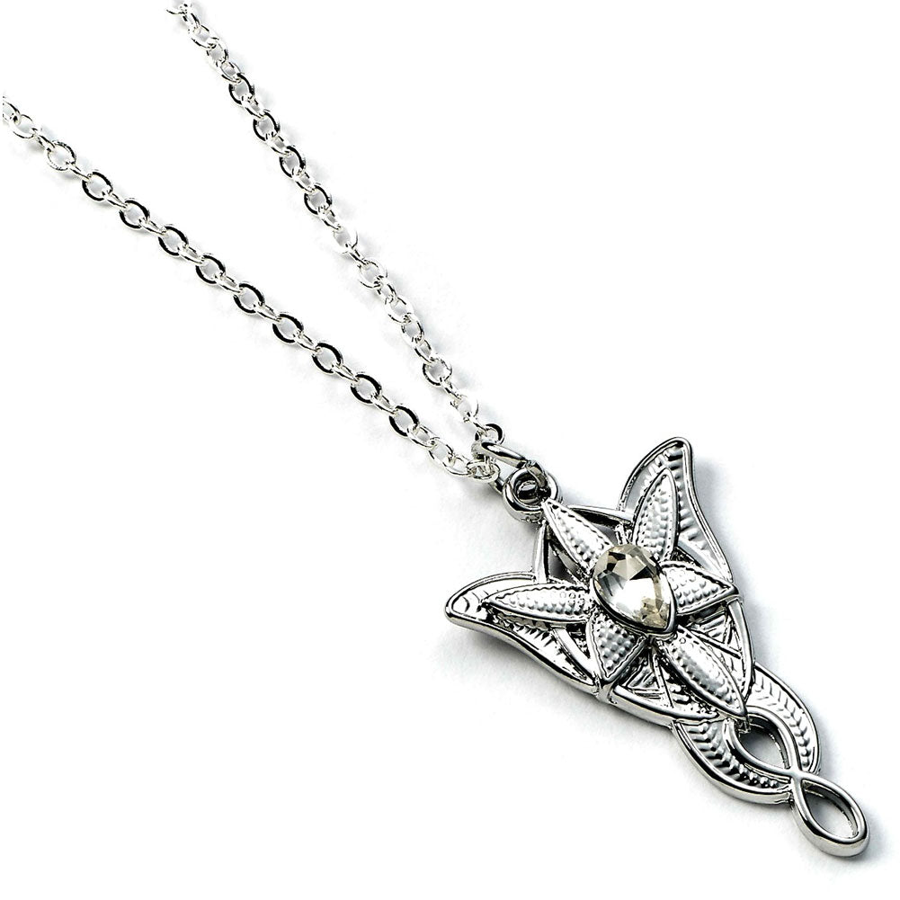 The Lord Of The Rings Silver Plated Necklace Evenstar - Buy Neckwear at GiftMasters.co.uk