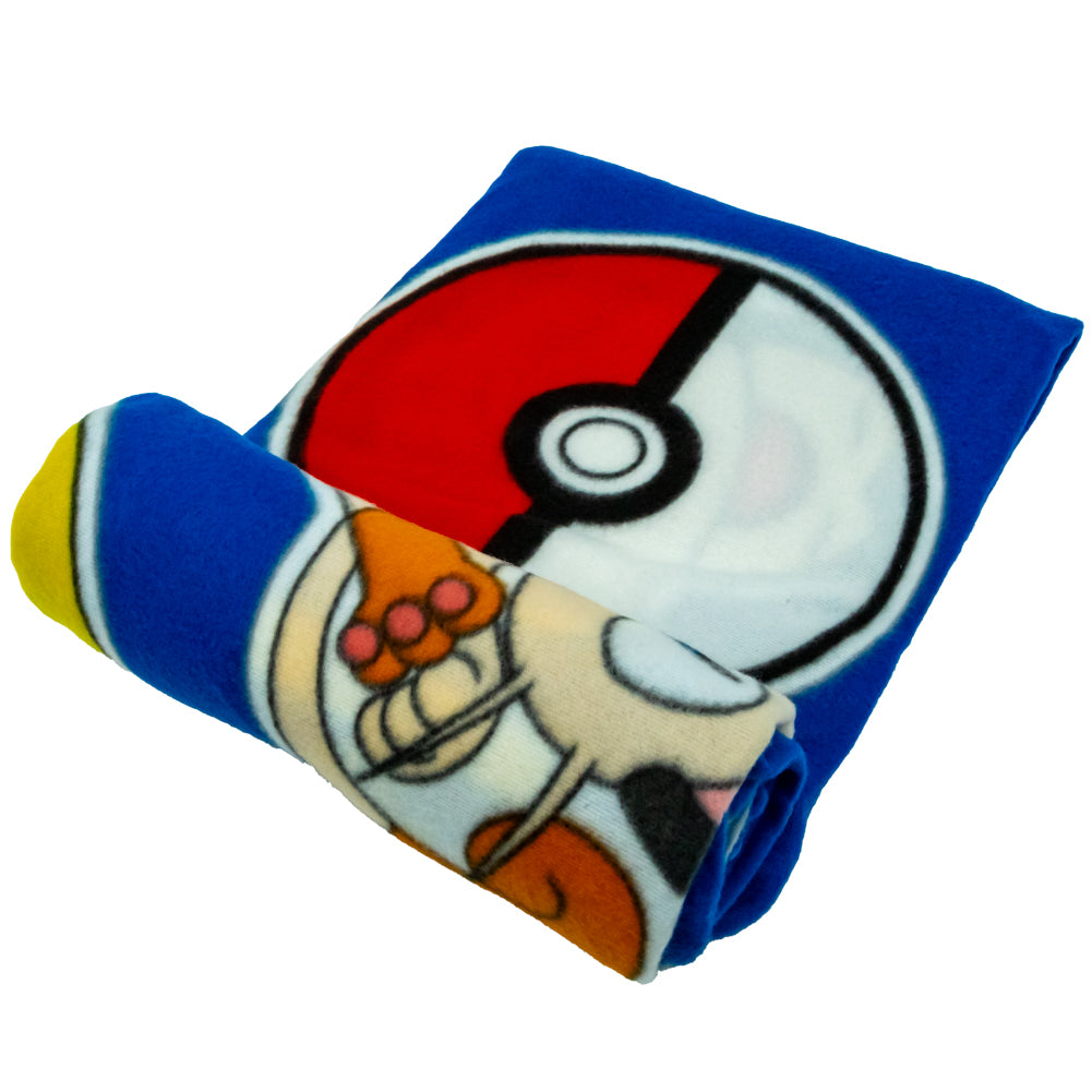 Pokemon Awsome Team Fleece Blanket