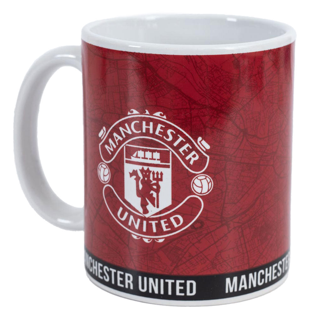 Manchester United FC Identity Mug - Buy Standard Mugs at GiftMasters.co.uk