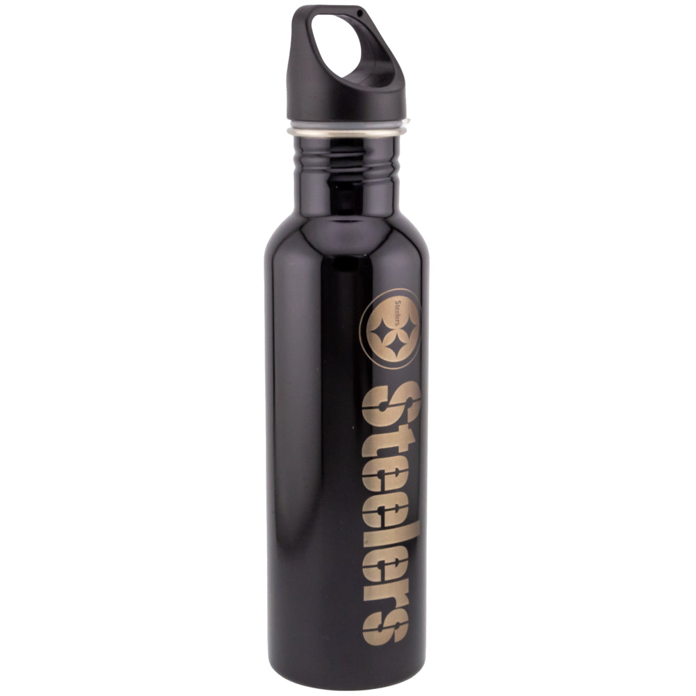 Pittsburgh Steelers Steel Water Bottle - Buy Sports Bottles at GiftMasters.co.uk