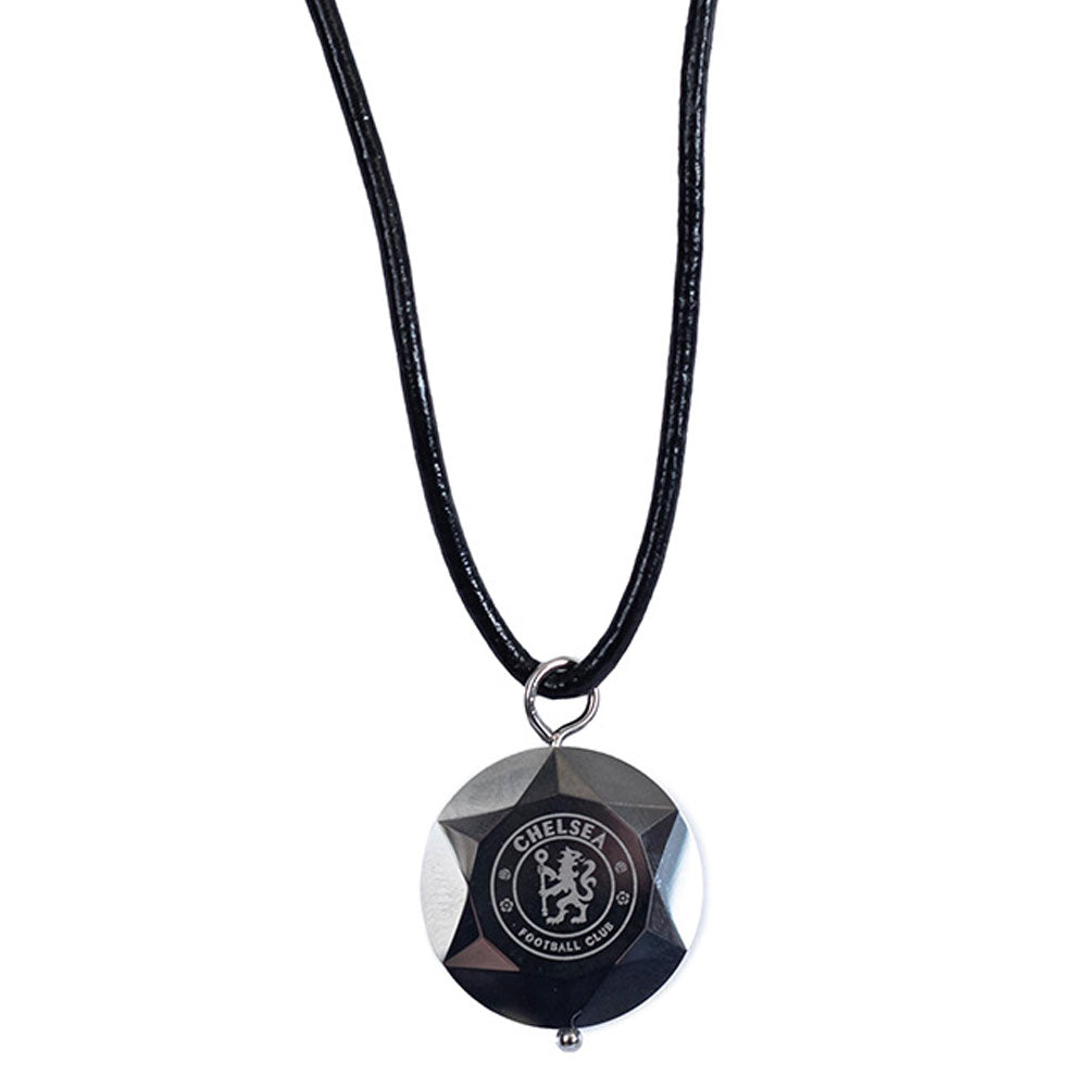 Chelsea FC Tungsten Pendant & Cord - Buy Neckwear at GiftMasters.co.uk