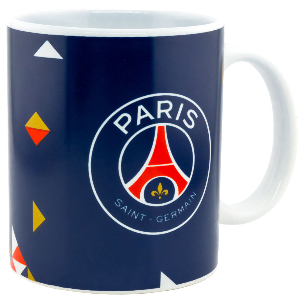 Paris Saint Germain FC Particle Mug - Buy Standard Mugs at GiftMasters.co.uk