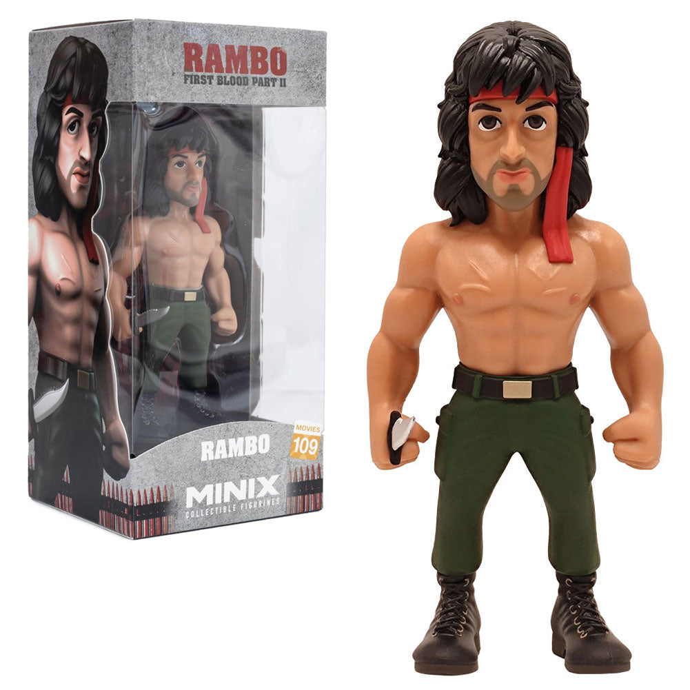 Rambo First Blood II MINIX Figure Rambo Bandana - Buy MINIX Figures at GiftMasters.co.uk