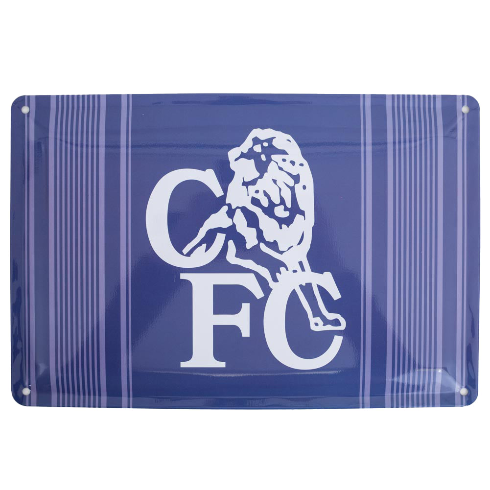 Chelsea FC Retro Days Sign - Buy Metal Signs at GiftMasters.co.uk