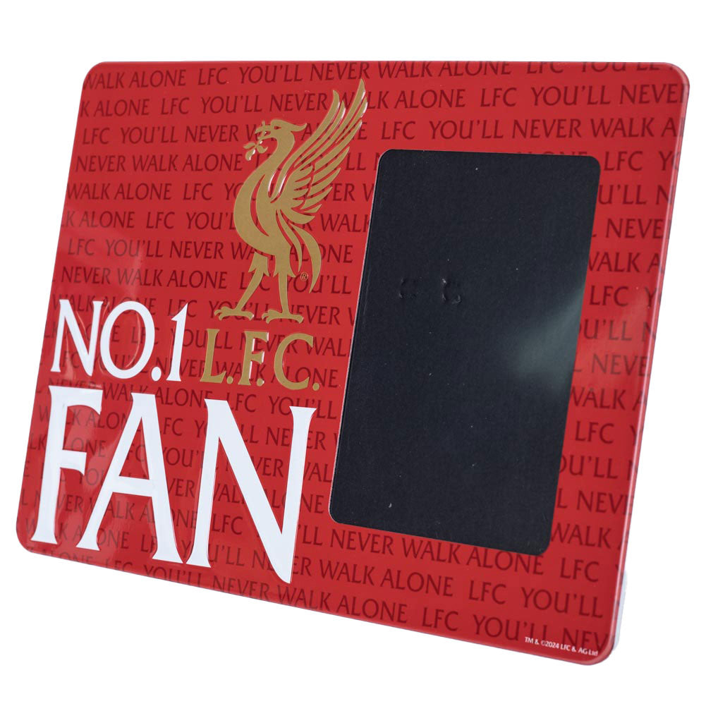 Liverpool FC No1 Fan Picture Frame Sign - Buy Metal Signs at GiftMasters.co.uk