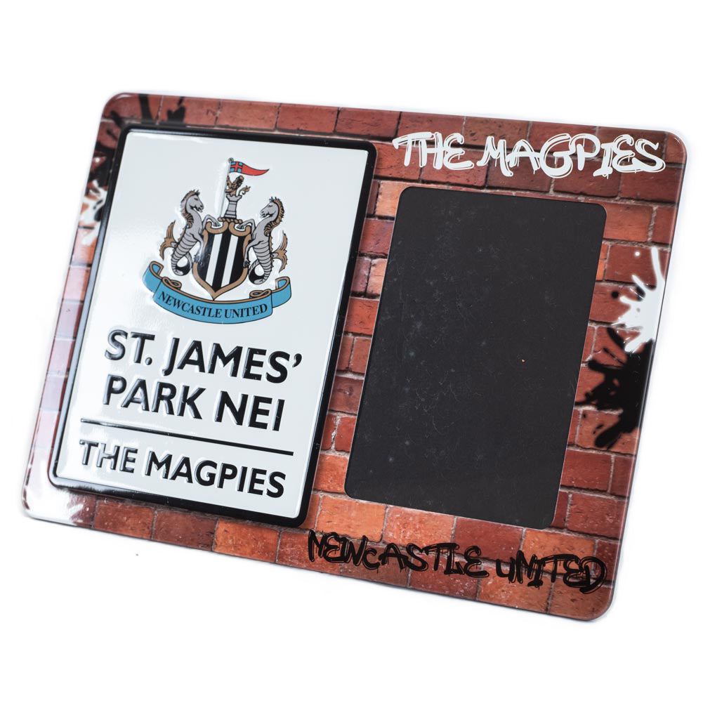 Newcastle United FC St. James' Park Picture Frame Sign - Buy Metal Signs at GiftMasters.co.uk