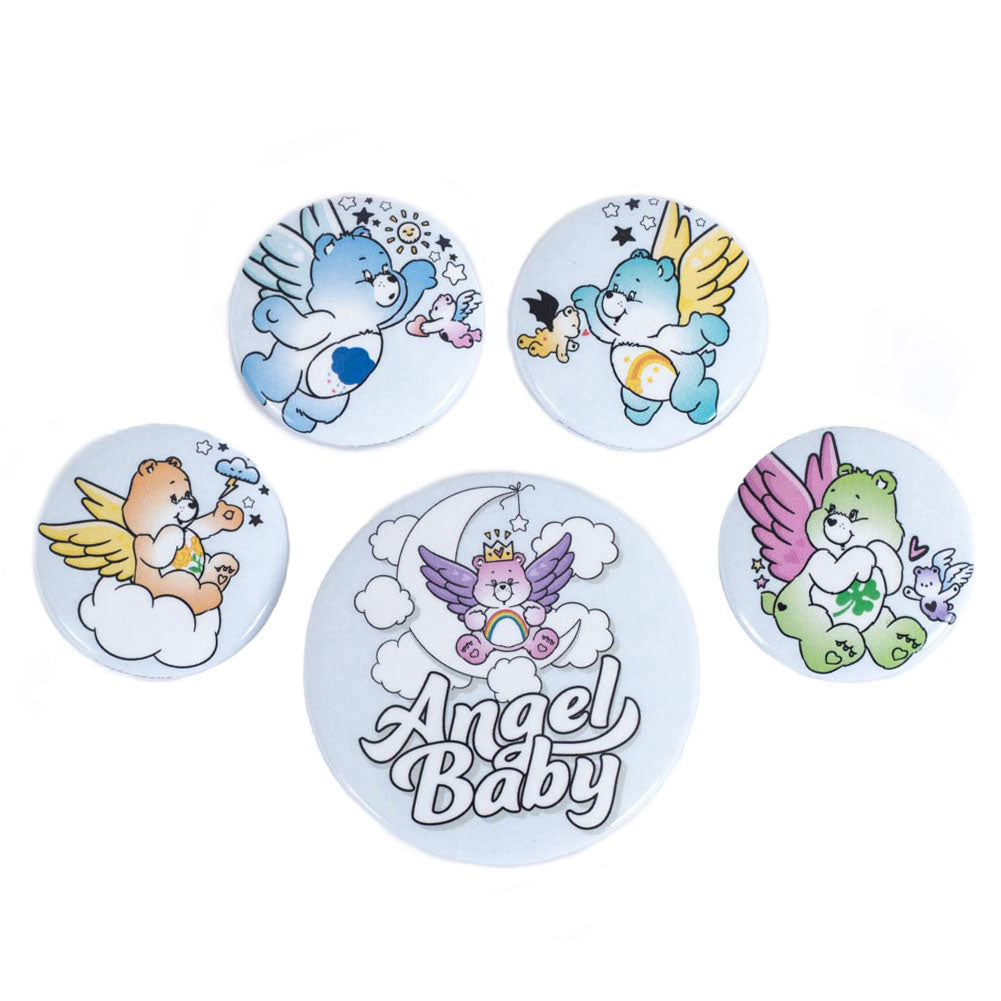 Care Bears Button Badge Set - Buy Badges at GiftMasters.co.uk