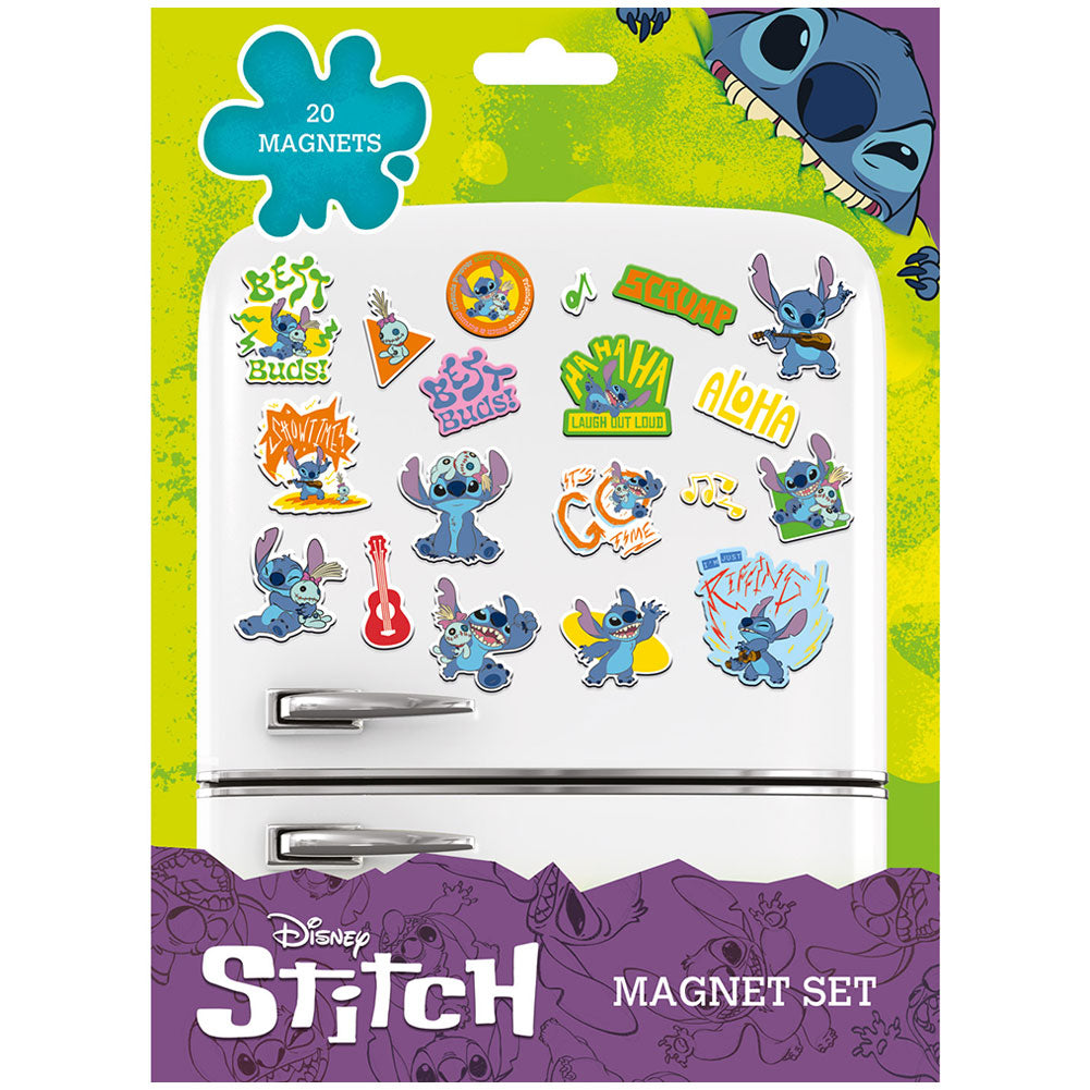 Lilo & Stitch Fridge Magnet Set - Buy Home Accessories at GiftMasters.co.uk
