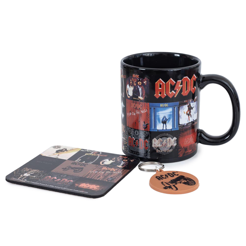 AC/DC Mug & Coaster Set - Buy Gift Sets at GiftMasters.co.uk