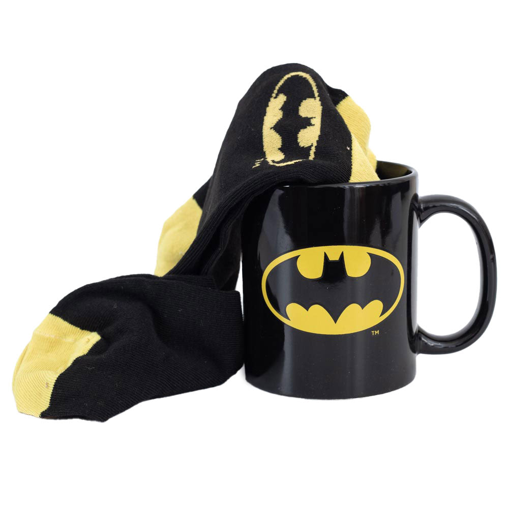 Batman Mug & Sock Set - Buy Gift Sets at GiftMasters.co.uk