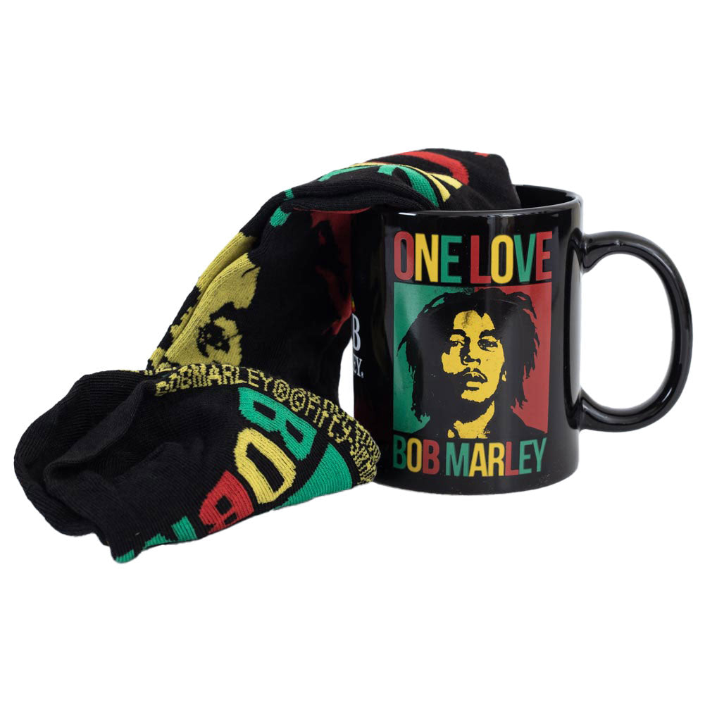 Bob Marley Mug & Sock Set - Buy Gift Sets at GiftMasters.co.uk
