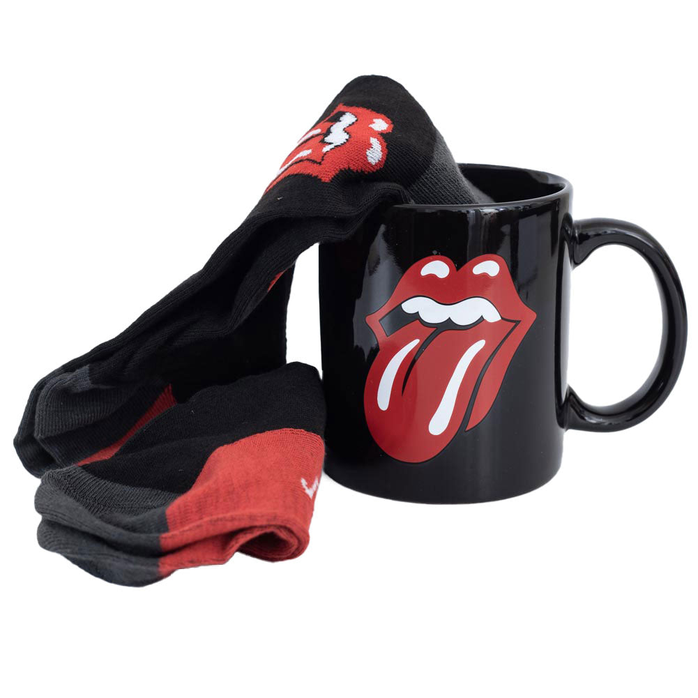 The Rolling Stones Mug & Sock Set - Buy Gift Sets at GiftMasters.co.uk