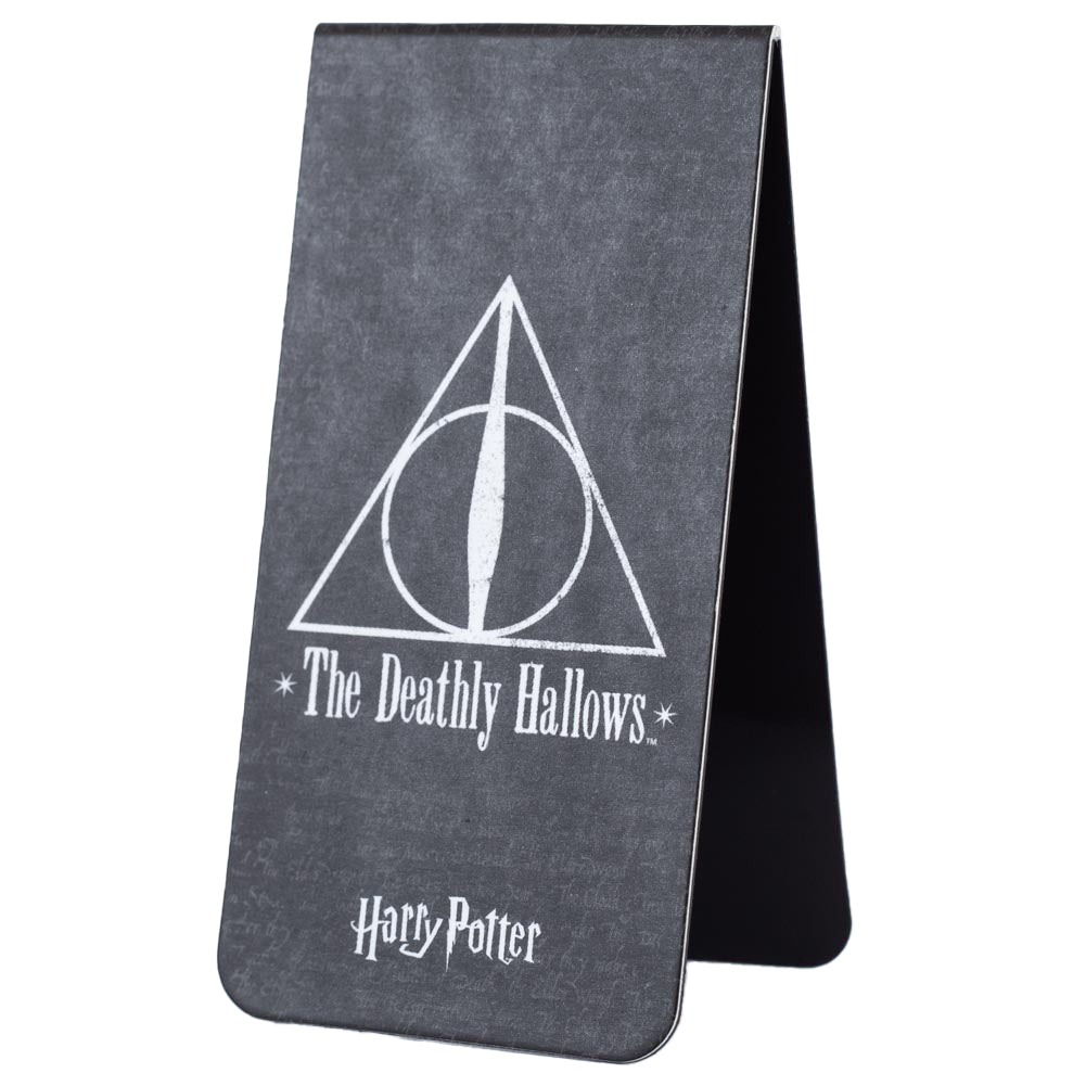 Harry Potter Deathly Hallows Magnetic Bookmark - Buy Bookmarks at GiftMasters.co.uk