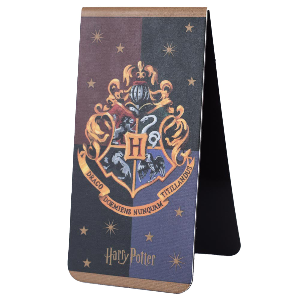 Harry Potter Hogwarts Crest Magnetic Bookmark - Buy Bookmarks at GiftMasters.co.uk