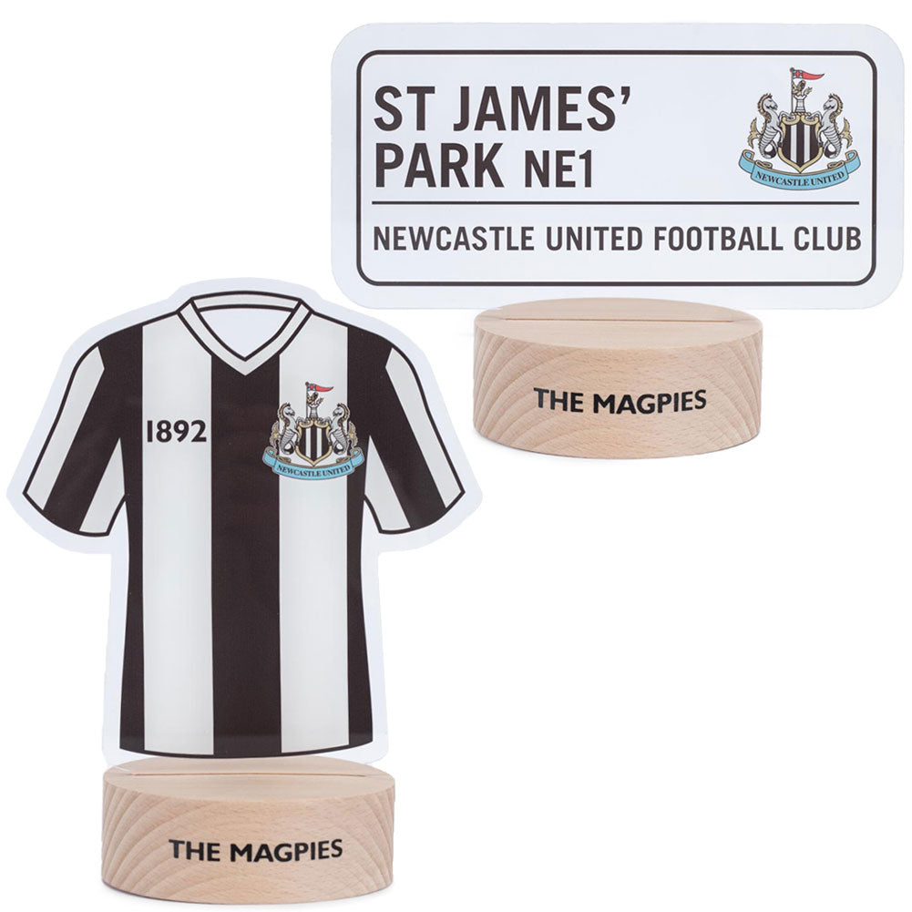 Newcastle United FC LED Dual Slide Light - Buy Lighting at GiftMasters.co.uk