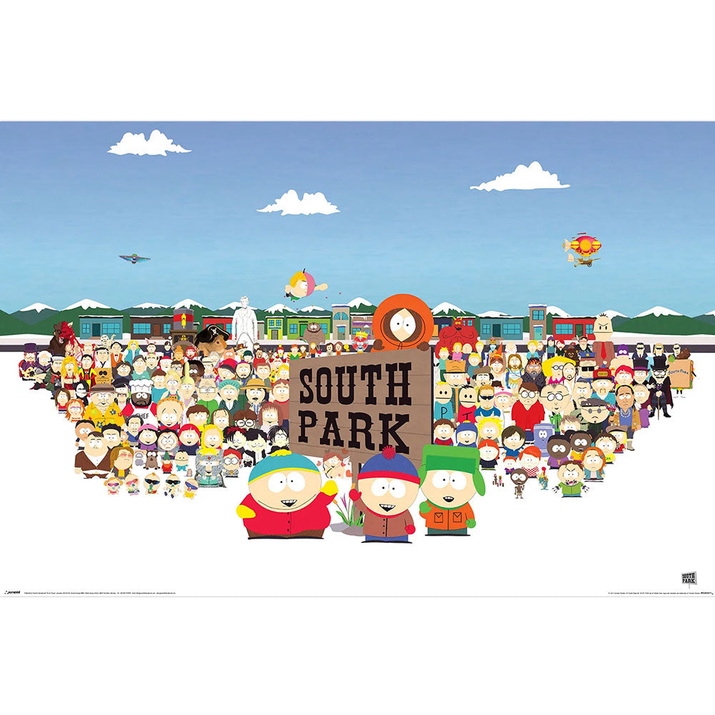 South Park Character Montage Poster 204 - Buy Posters at GiftMasters.co.uk