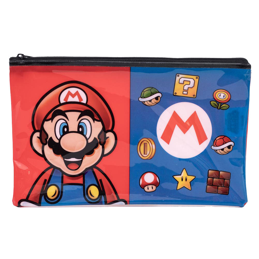 Super Mario Essential Pencil Case - Buy Pencil Cases at GiftMasters.co.uk