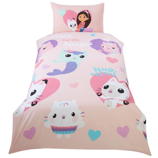 Gabby√¢‚Ç¨‚Ñ¢s Dollhouse Hugs Single Duvet Set