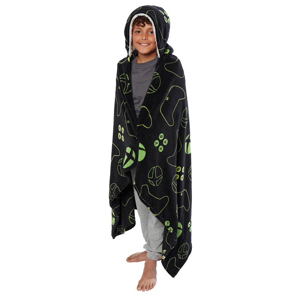 Xbox Youths Hooded Blanket - Buy Blankets at GiftMasters.co.uk