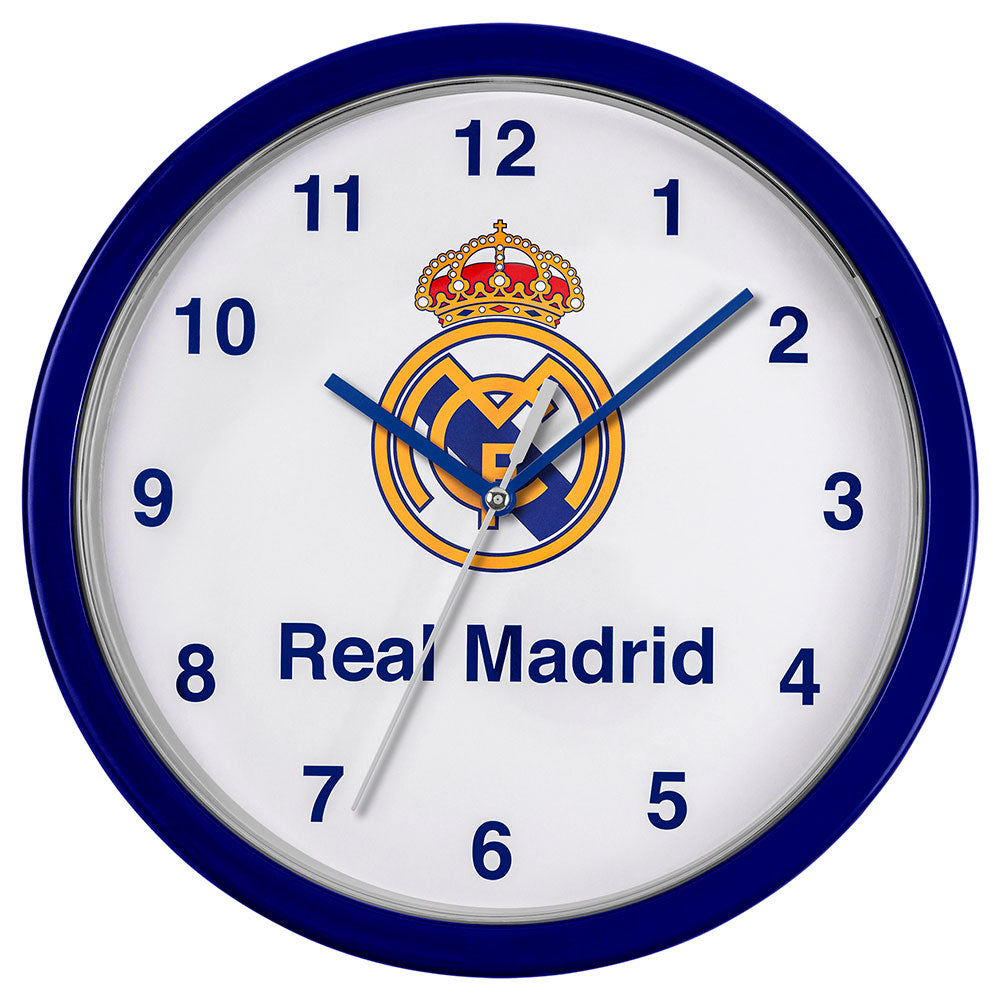 Real Madrid FC Wall Clock - Buy Clocks at GiftMasters.co.uk