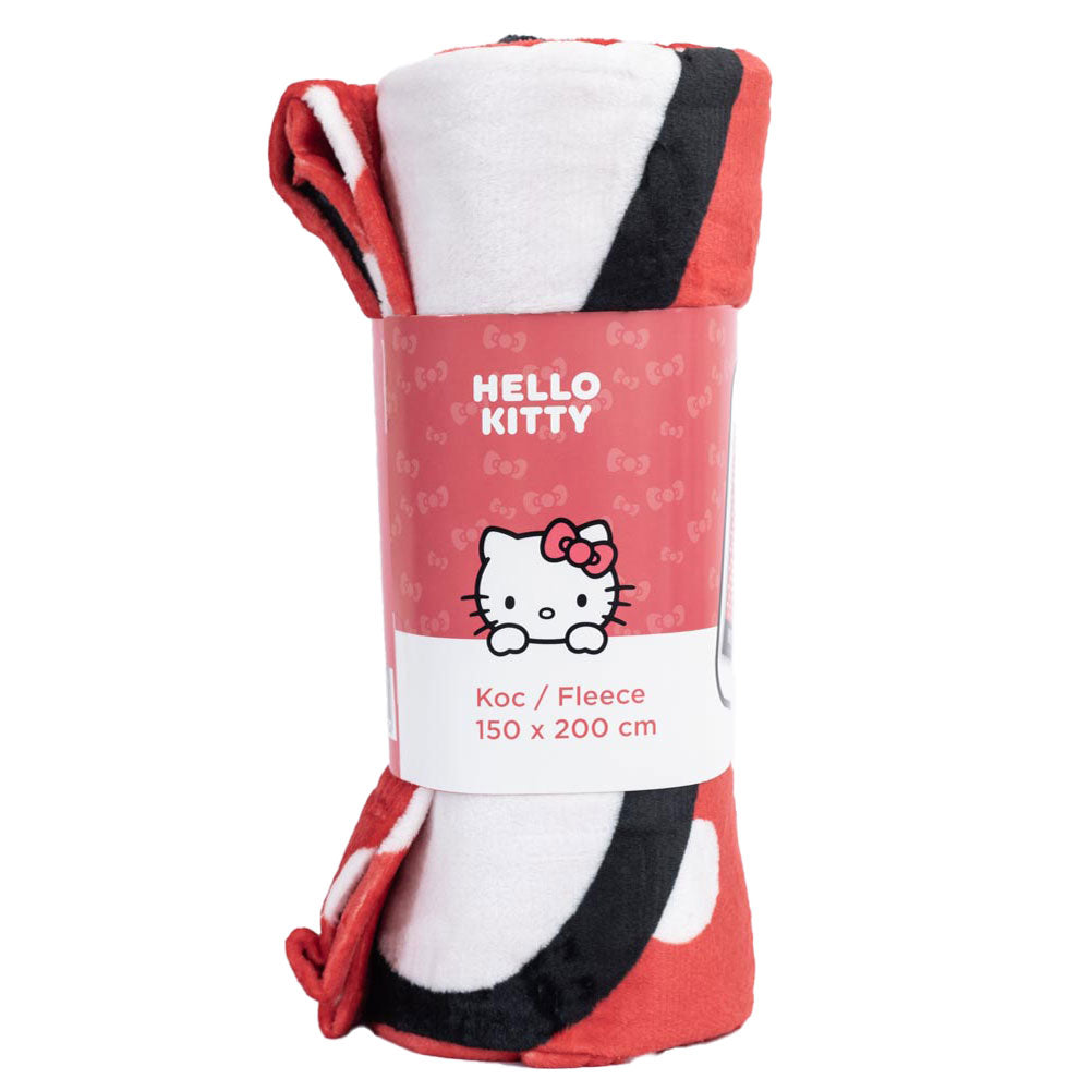 Hello Kitty Premium XL Fleece Blanket - Buy Blankets at GiftMasters.co.uk